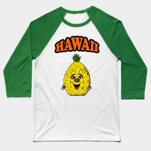 Funny Hawiian Pineapple Baseball T-Shirt